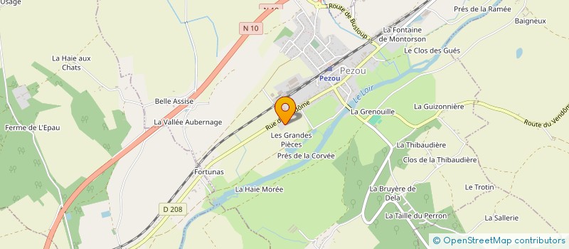 localisation de l'entreprise MADAME MORGANE LEGOT  PEZOU