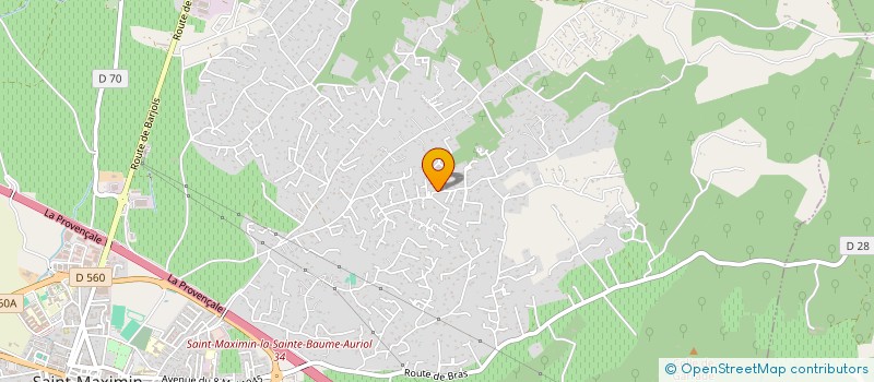 localisation de l'entreprise MADAME MORGANE LEGUAY  SAINT-MAXIMIN-LA-SAINTE-BAUME