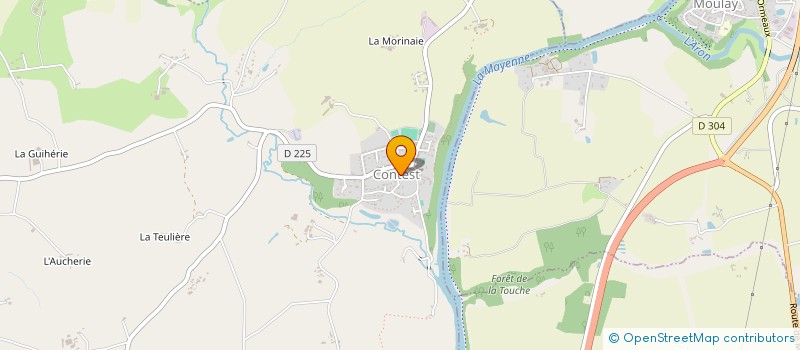 localisation de l'entreprise MADAME MORGANE LEHAY  CONTEST