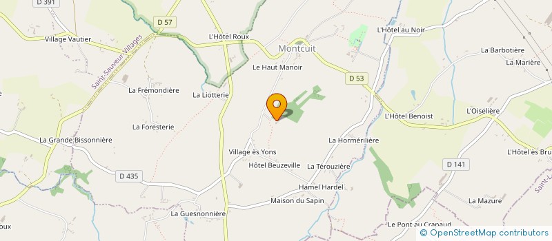 localisation de l'entreprise MADAME MORGANE LELEU  MONTCUIT