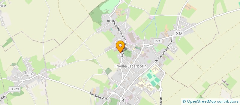 localisation de l'entreprise MADAME MORGANE LEMONNIER  FRIVILLE-ESCARBOTIN