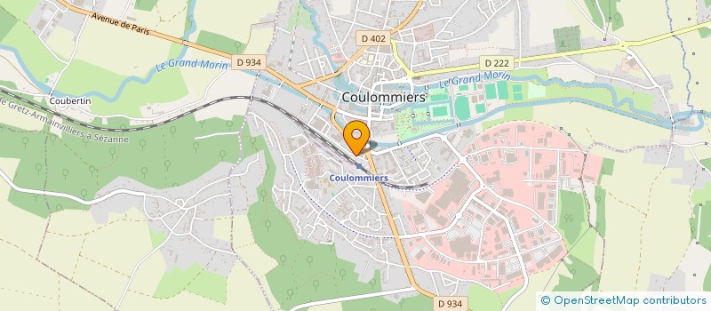 localisation de l'entreprise MADAME MORGANE LEQUETTE à COULOMMIERS