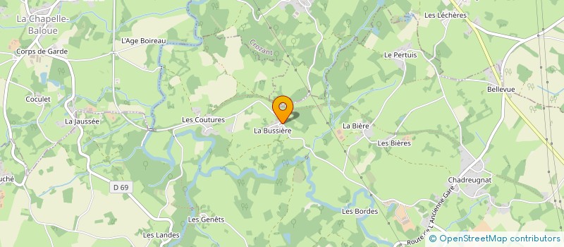 localisation de l'entreprise MADAME MORGANE LESUEUR à LAFAT