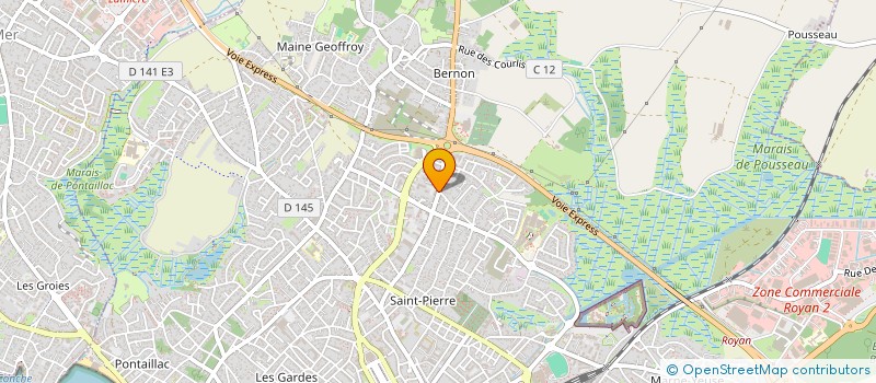 localisation de l'entreprise MADAME MORGANE LESVEN  ROCHEFORT