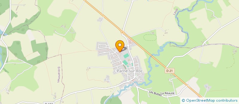 localisation de l'entreprise MADAME MORGANE LESVEN  PARNE-SUR-ROC