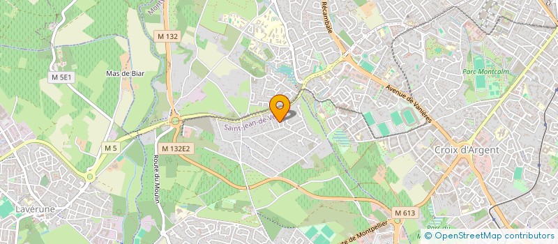 localisation de l'entreprise MADAME MORGANE LETARD à SAINT-JEAN-DE-VEDAS