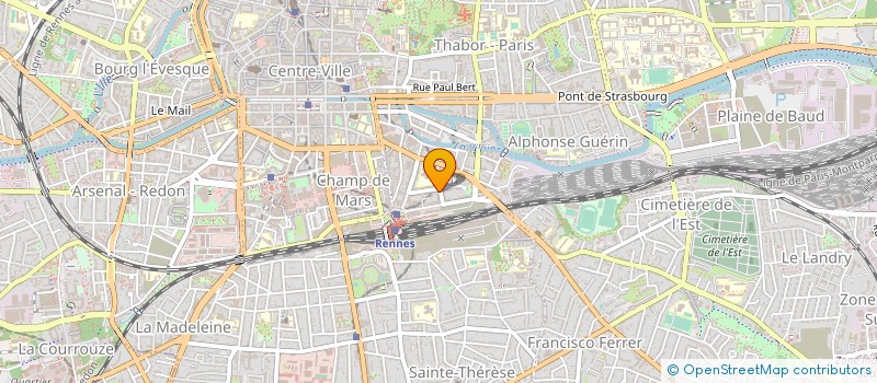 localisation de l'entreprise MADAME MORGANE LETOURNEUX  RENNES