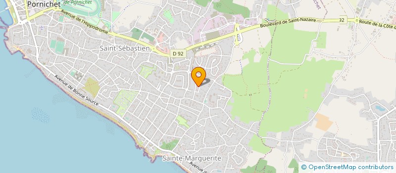 localisation de l'entreprise MADAME MORGANE LEVILLY à LE CROISIC