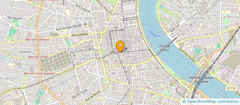 localisation de l'entreprise MADAME MORGANE LEYCURE  BORDEAUX