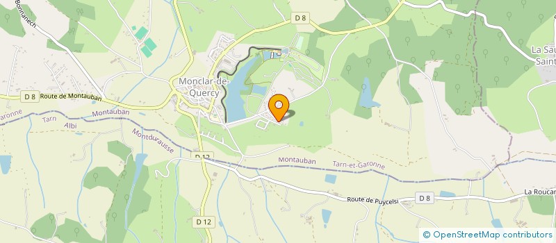 localisation de l'entreprise MADAME MORGANE LONGUET  MONCLAR-DE-QUERCY