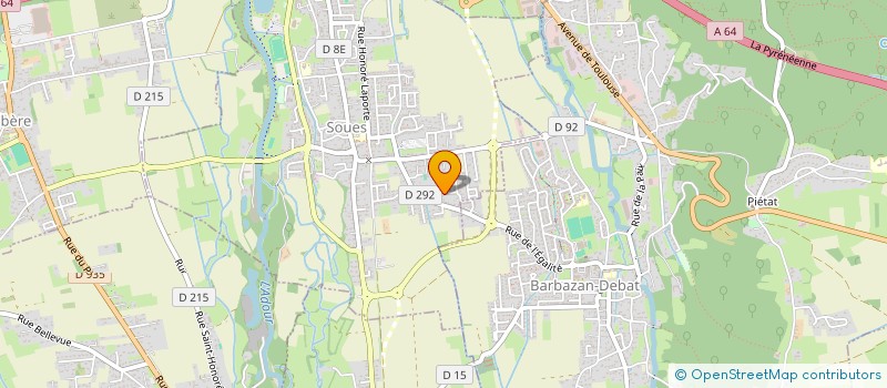 localisation de l'entreprise MADAME MORGANE LOUIT  SOUES