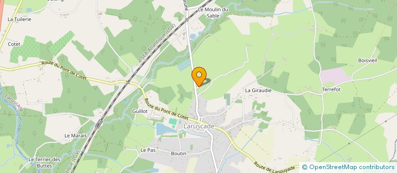 localisation de l'entreprise MADAME MORGANE LUTARD  MARSAS