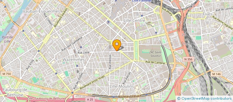 localisation de l'entreprise MADAME MORGANE MAILLET à LILLE
