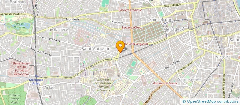 localisation de l'entreprise MADAME MORGANE MALEVRE  BORDEAUX