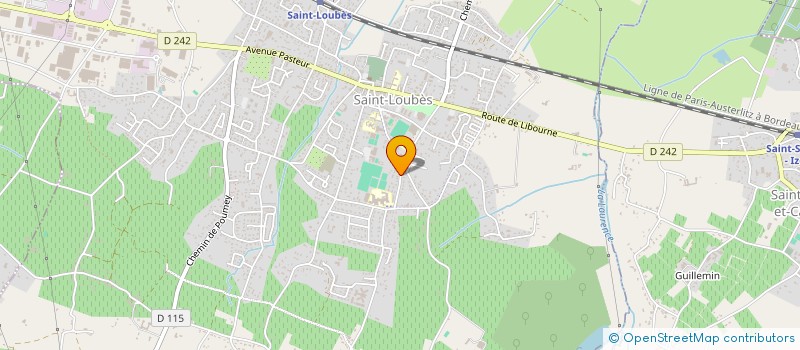 localisation de l'entreprise MADAME MORGANE MALVY à SAINT-LOUBES