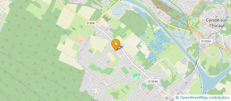 localisation de l'entreprise MADAME MORGANE MANDRELIER  FRESNES-SUR-ESCAUT