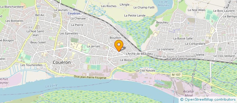 localisation de l'entreprise MADAME MORGANE MARAIS à COUERON
