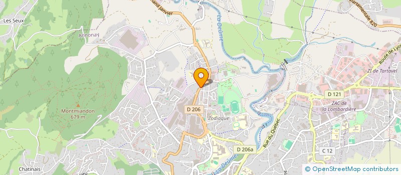 localisation de l'entreprise MADAME MORGANE MARCOUX  ANNONAY