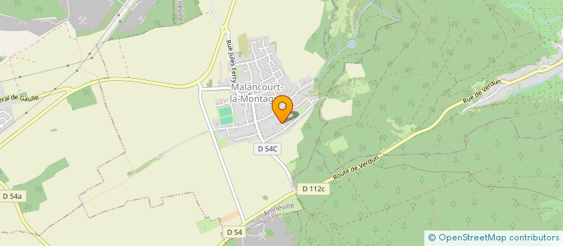 localisation de l'entreprise MADAME MORGANE MARTIN  AMNEVILLE