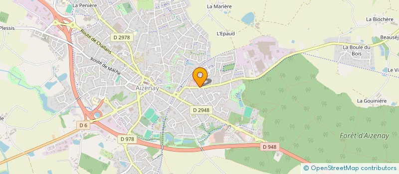 localisation de l'entreprise MADAME MORGANE MARTINEAU à AIZENAY
