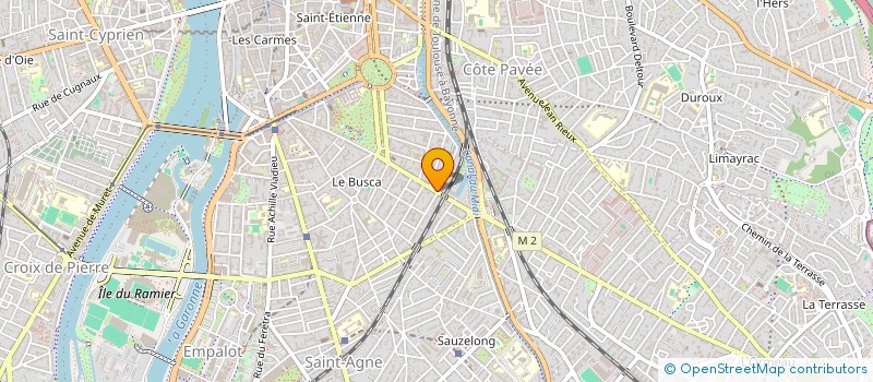 localisation de l'entreprise MADAME MORGANE MARTINEZ  TOULOUSE