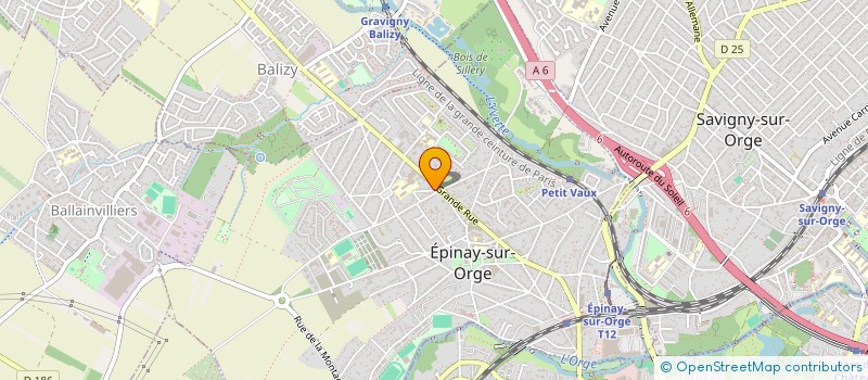 localisation de l'entreprise MADAME MORGANE MARTINS  EPINAY-SUR-ORGE