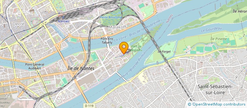 localisation de l'entreprise MADAME MORGANE MARZIN à NANTES