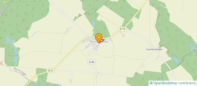 localisation de l'entreprise MADAME MORGANE MAUHE  PIERRE-LEVEE