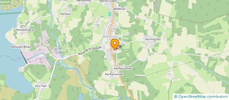 localisation de l'entreprise MADAME MORGANE MAUREL  BRENNILIS