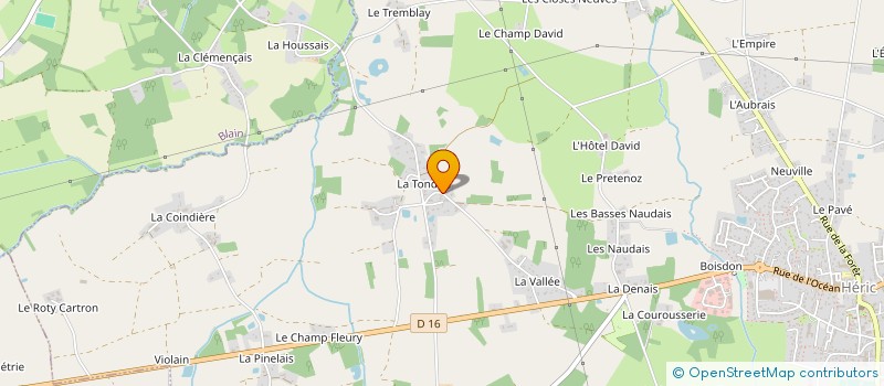 localisation de l'entreprise MADAME MORGANE MAURICE  HERIC