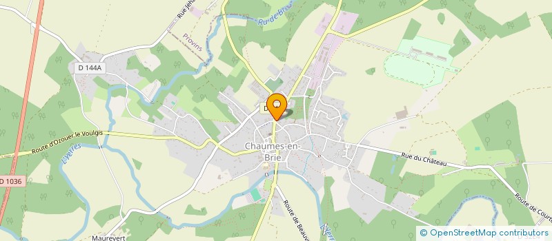 localisation de l'entreprise MADAME MORGANE MEBAREK  CHAUMES-EN-BRIE