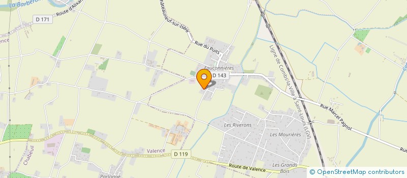 localisation de l'entreprise MADAME MORGANE MELIS--POYET à UPIE