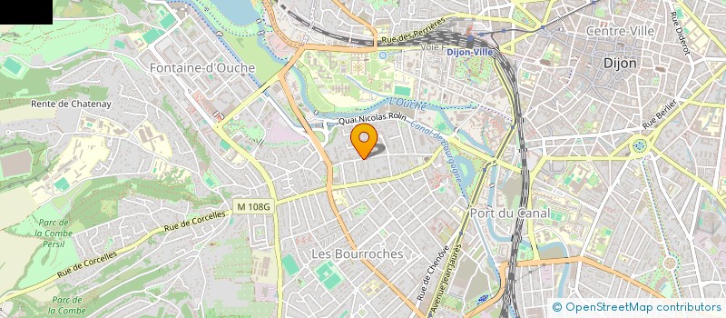 localisation de l'entreprise MADAME MORGANE MELOT  DIJON