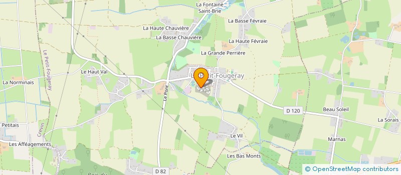 localisation de l'entreprise MADAME MORGANE MENSEAU  LA COUYERE