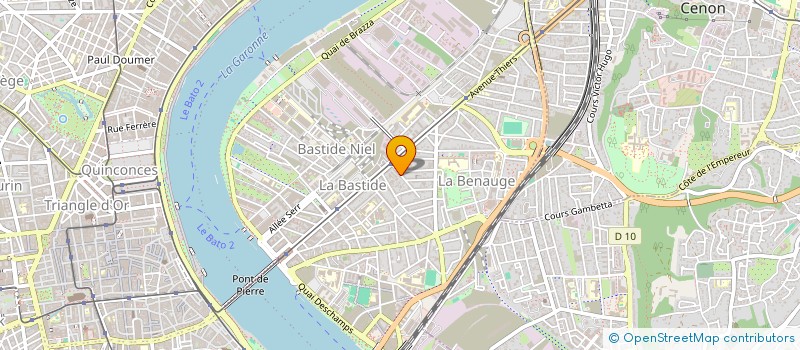 localisation de l'entreprise MADAME MORGANE MEYNARD  BORDEAUX