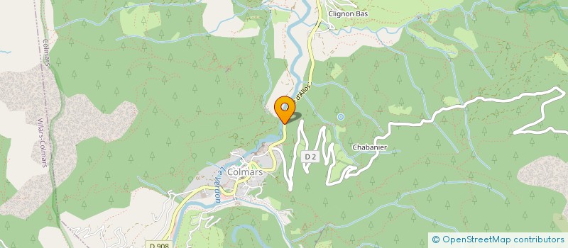 localisation de l'entreprise MADAME MORGANE MICHEL  COLMARS