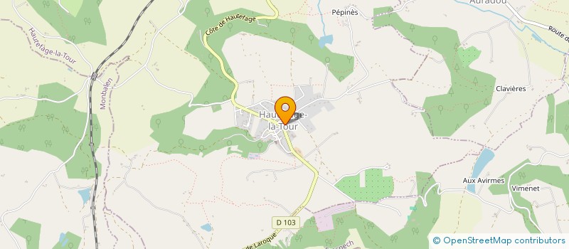 localisation de l'entreprise MADAME MORGANE MINERAY  HAUTEFAGE-LA-TOUR