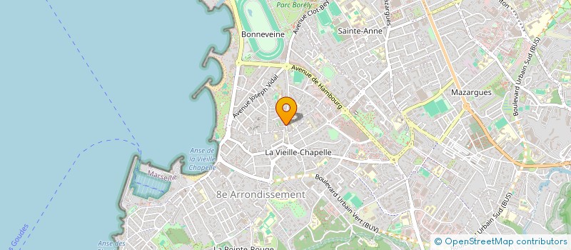 localisation de l'entreprise MADAME MORGANE MOLARD à MARSEILLE