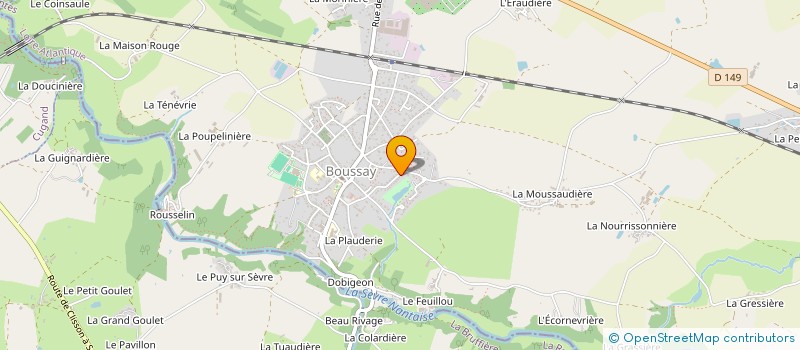 localisation de l'entreprise MADAME MORGANE MOOKHTAR  BOUSSAY