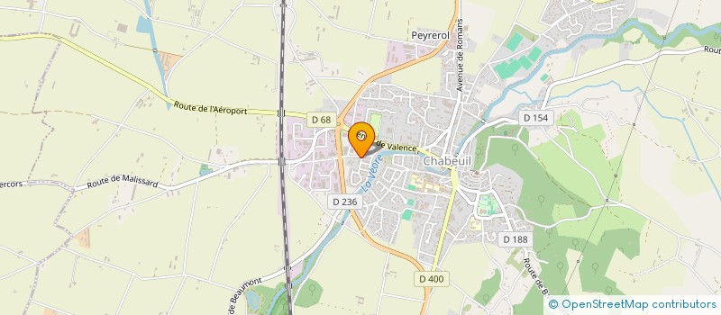 localisation de l'entreprise MADAME MORGANE MOREAU à CHABEUIL