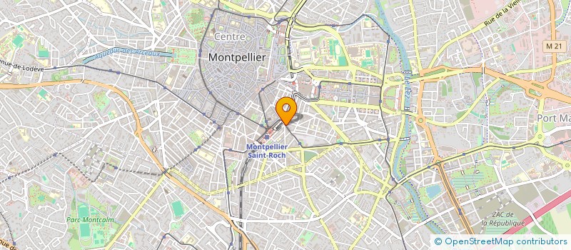 localisation de l'entreprise MADAME MORGANE NARDOU à MONTPELLIER