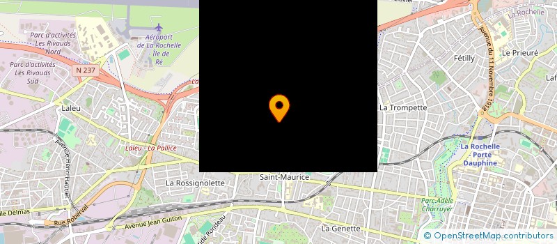 localisation de l'entreprise MADAME MORGANE NEVEU  LA ROCHELLE