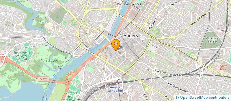 localisation de l'entreprise MADAME MORGANE NIO à ANGERS