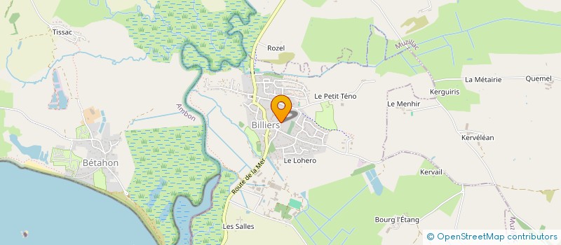 localisation de l'entreprise MADAME MORGANE OLES  BILLIERS