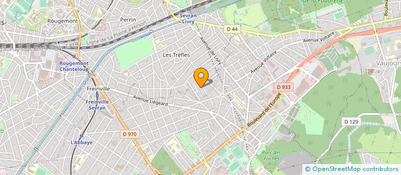 localisation de l'entreprise MADAME MORGANE OLIVER-ROBINET à SEVRAN