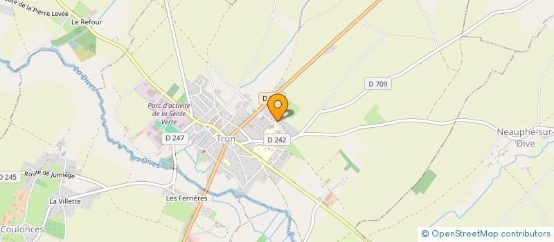 localisation de l'entreprise MADAME MORGANE OLIVIER à GOUFFERN EN AUGE