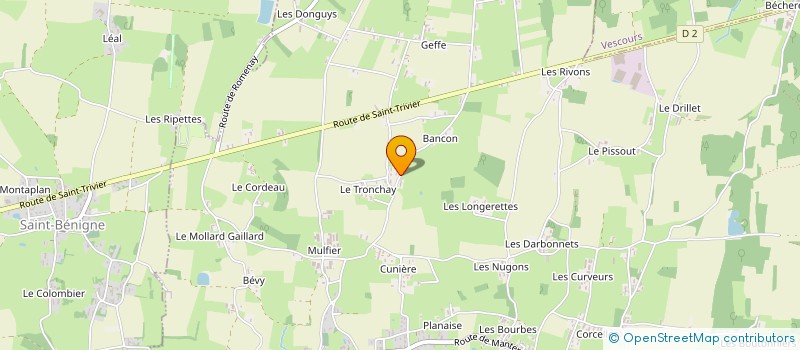 localisation de l'entreprise MADAME MORGANE OLIVIER à CHAVANNES-SUR-REYSSOUZE