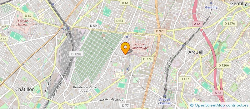 localisation de l'entreprise MADAME MORGANE OTTMANN à BAGNEUX