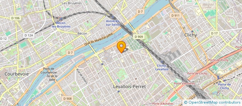 localisation de l'entreprise MADAME MORGANE PAOLANTONI à LEVALLOIS-PERRET