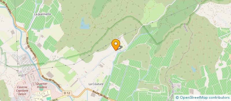 localisation de l'entreprise MADAME MORGANE PARDO  HYERES